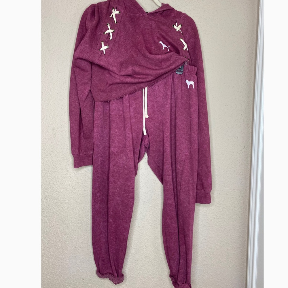 Pink two piece set